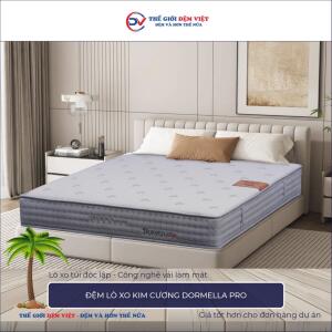 Đệm lò xo Kim Cương Dormella Pro 1